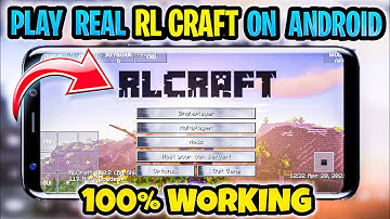 Play real RL craft on android || Install rl craft in pojav launcher with forge || full explained
