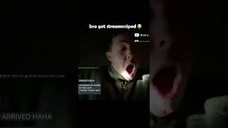 I Got Streamsniped Irl