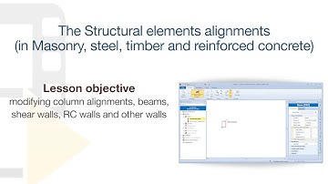 EdiLus Tutorial - Structural element alignments - ACCA software