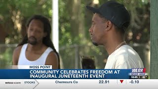 ‘That’s the Moss Point spirit’; Moss Point man organizes inaugural Juneteenth event