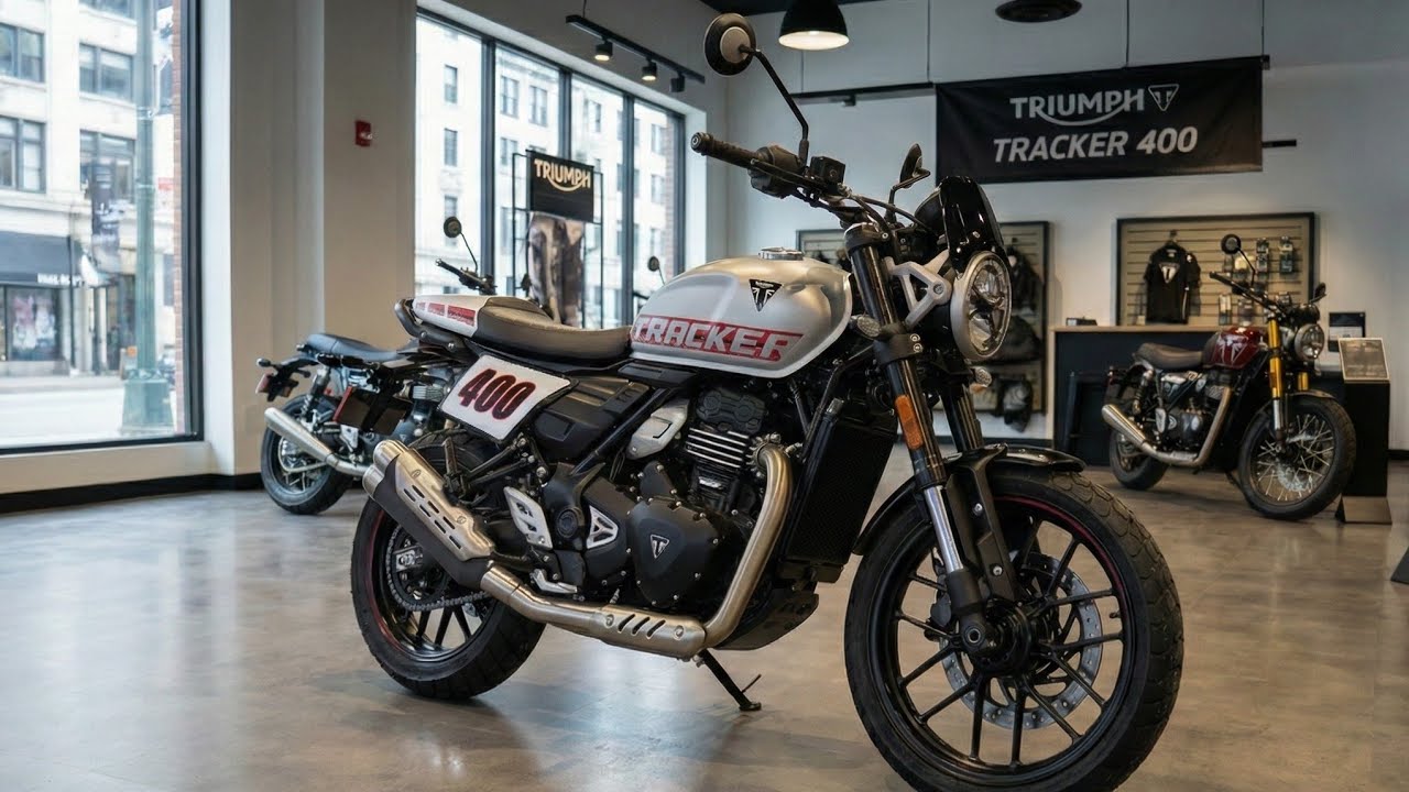 Обзор мотоцикла Triumph Tracker 400 2026 года | Дизайн, характеристики и для кого он предназначен