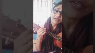 Tere bina zindgi se koi shikwa ukulele cover | by Anusha Nayak
