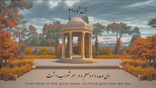 Persian Poem: No.39 Hafez Shirazi | باغِ مرا چه حاجتِ سرو و صنوبر است؟ screenshot 5