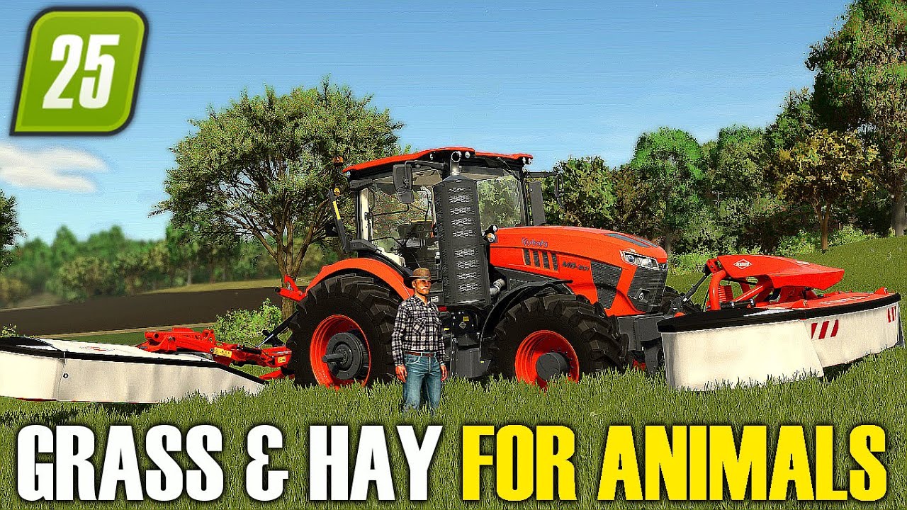 How to Grow Grass & Hay in Farming Simulator 25 - YouTube