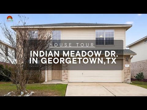 703 Indian Meadow Drive, Georgetown, TX home video tour