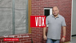 VOX Installation video SOLID 03  CONNECTION WITH SIDING