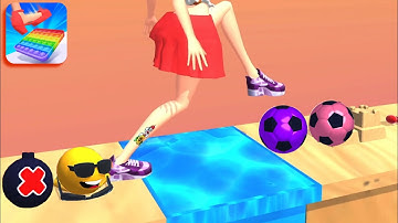 Tippy Toe 🦶🏻🦶🏻🍔🍆🎂💕: All Levels Gameplay Walkthrough Android, iOS NEW UPDATE