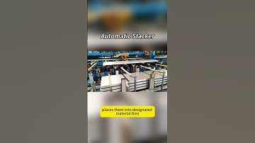 Automatic Stacker #extrusion #factoryproducts #machine #factory #manufacturing #cnc