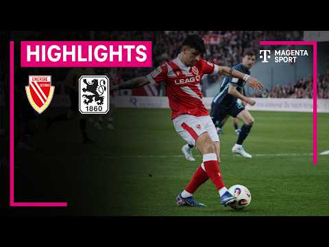 Energie Cottbus - TSV 1860 München | Highlights 3. Liga | MAGENTA SPORT — football highlights