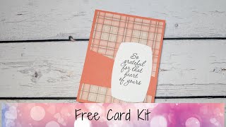 Free Card Kit for September 2025 featuring Stampin' Up!® Products #stampinup #sunnstampin