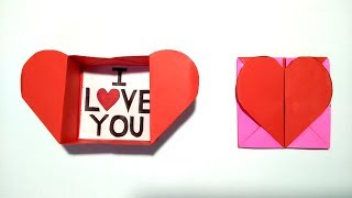 Origami: Heart Box & Envelope