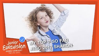 Junior Eurovision 2017 | My Top 7 So Far (With Ratings + Comments) | EKD