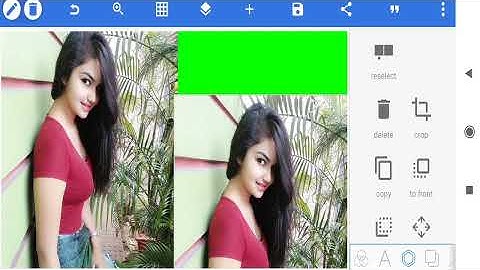 How To Joint Picture Editing Green Background Dynamic Colors #26