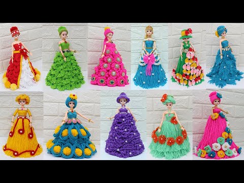 WOW Amazing! 20 Very Beautiful woolen craft dolls