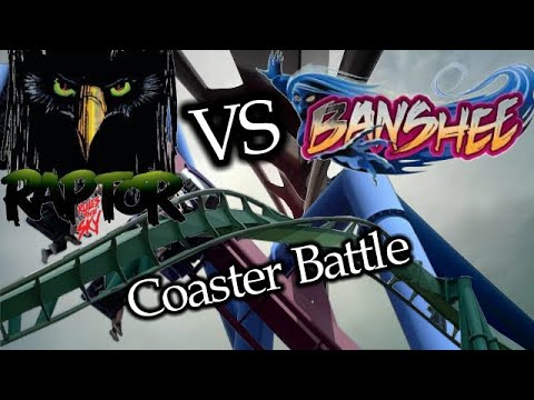 Raptor VS Banshee COASTER BATTLE - Which Is BETTER?