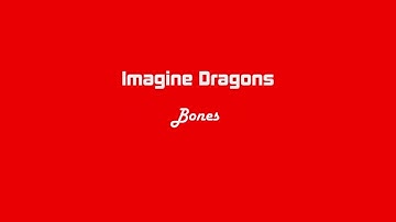 First Time Using Adobe After Effects - Imagine Dragons - Bones