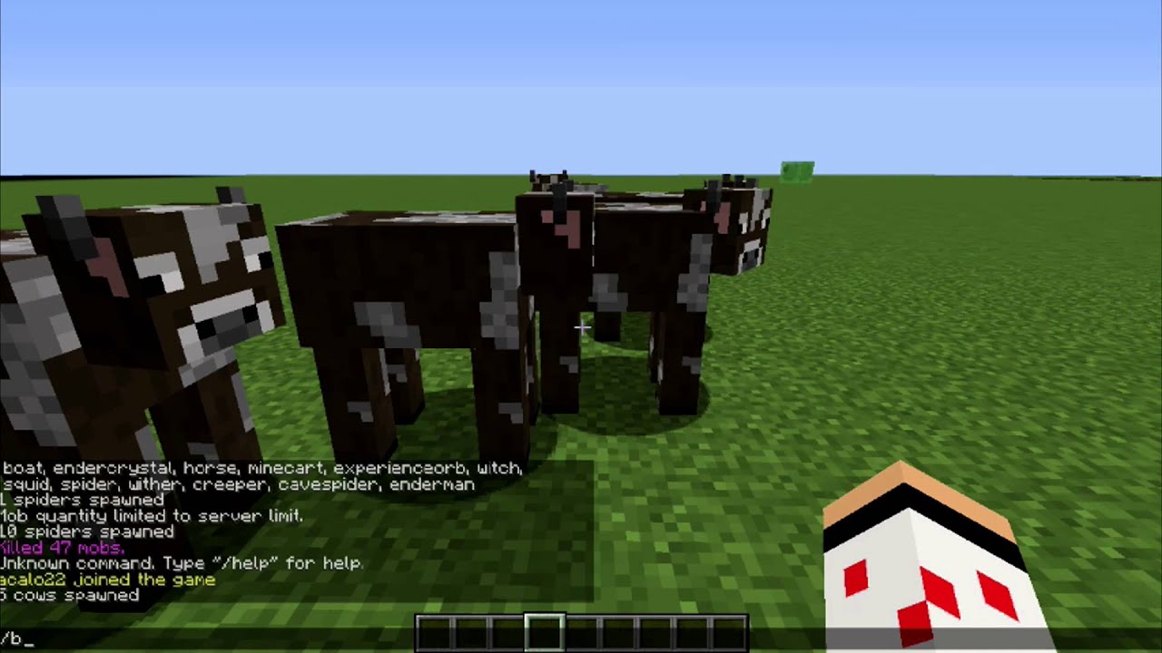 Minecraft How To - How To Spawn Mobs - YouTube