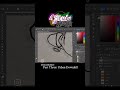 A Study On Sliding - Part Three - Urban Downhill timelapse line art #drawing #digitalart