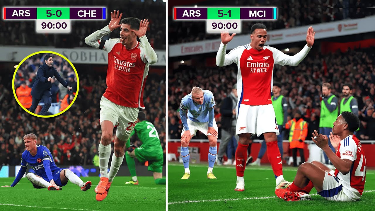 10 величайших матчей «Арсенала» под руководством Микеля Артеты в АПЛ