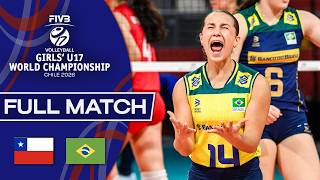 Chile vs. Brazil - Playoff 17-24 | Girls' U17 World Championship - 2026
