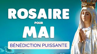 🙏 ROSAIRE pour MAI 2024 🙏 Puissant Rosaire pour ce MOIS