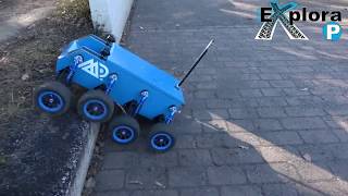 Australian Droid & Robot | Explora P 8WD all Terrain Robot