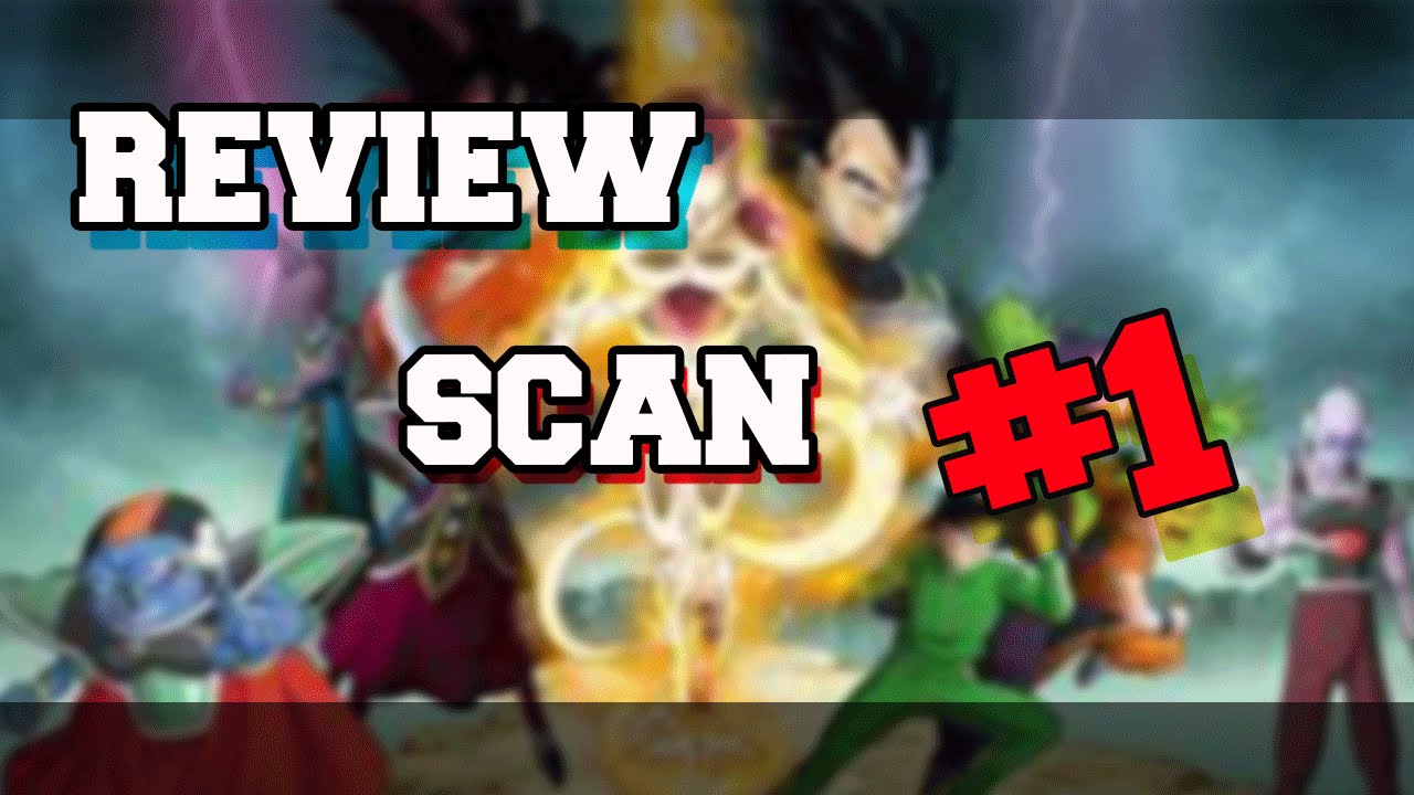 FLASH MANGA : SCAN DRAGON BALL FUKKATSU NO F #1 - YouTube
