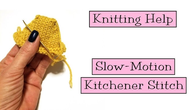 How to Kitchener Stitch – Cocoknits