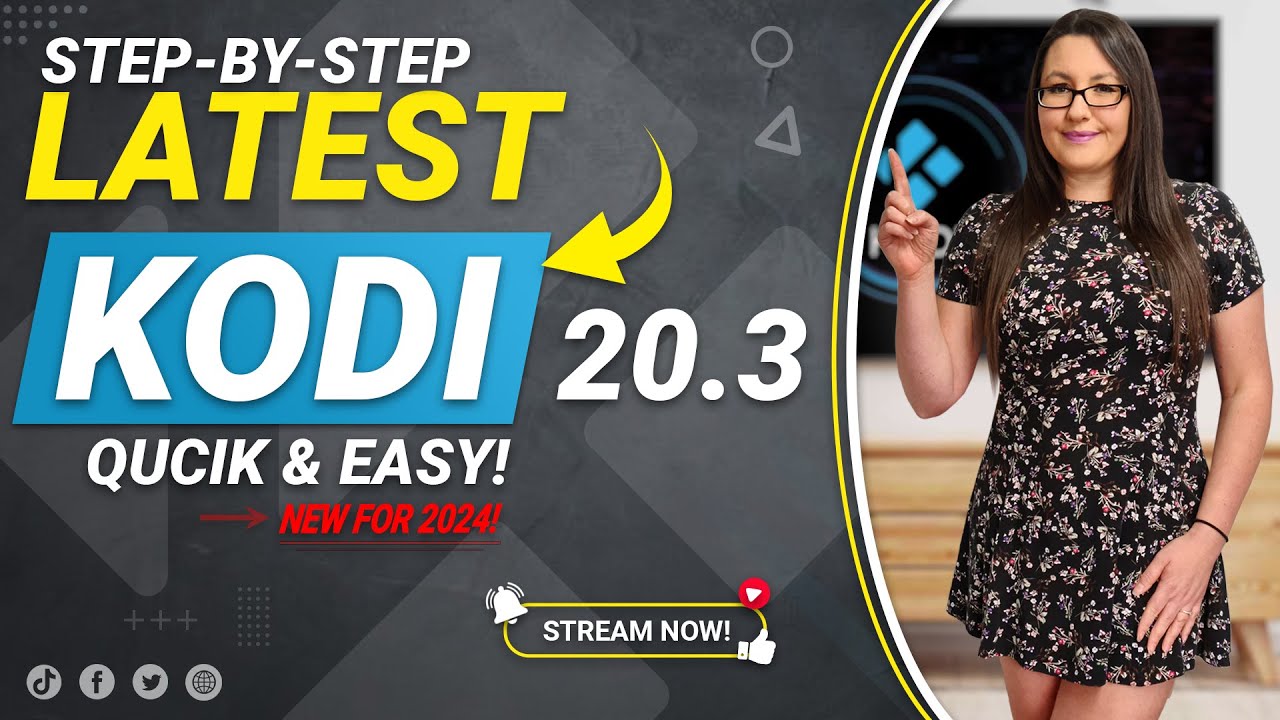 ⬇️ Install KODI ⬇️ Newest Release 20.3 Nexus | Firestick & Android