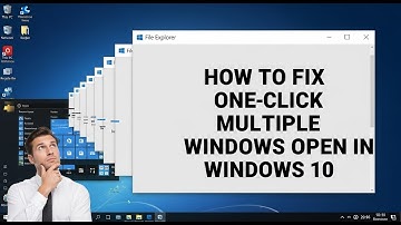 How To Stop Folders Opening in Separate  Window Fix Each Click Open Each Folder Always in New Window