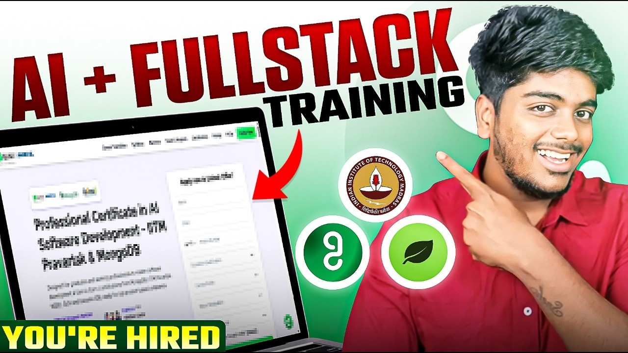 Full Stack + AI = Your Next Career Upgrade🔥 - YouTube