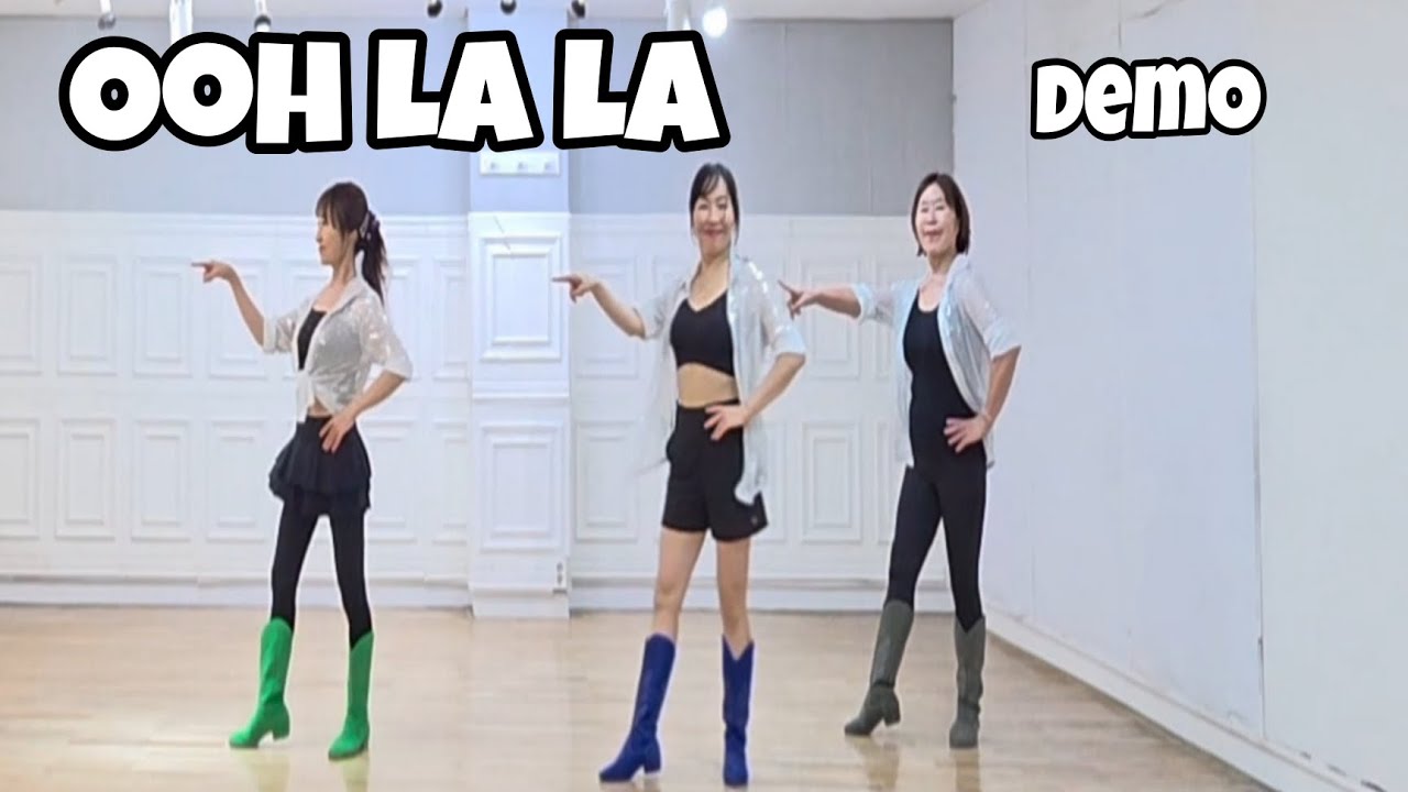Ooh La La — Line Dance (демо) | Средний уровень | Саймон Уорд
