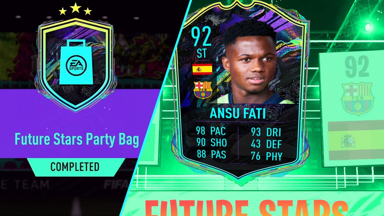 INSANE NEW FUTURE STARS PARTY BAG SBC CHEAPEST METHOD