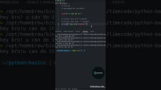 Belajar Python Dasar Untuk Pemula - Pemanggilan Variable String bagian 2#python #programming #coding