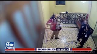 January 6th video from Fox’s Tucker Carlson shows the police leading the Shaman. MSM lied!