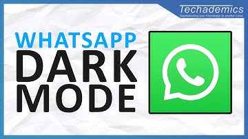 How To: Get Dark Mode On Whatsapp On iPhone - (Full Guide!) 📱