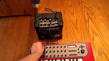 Nord Modular g1 keyboard quick demo