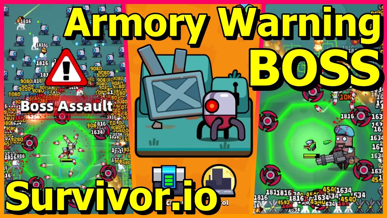 Survivor.io Armory Warning Walkthrough Gameplay YouTube