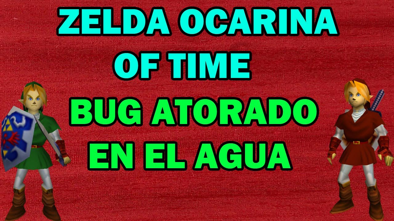 Zelda Ocarina Of Time Bug Atorado En El Agua YouTube