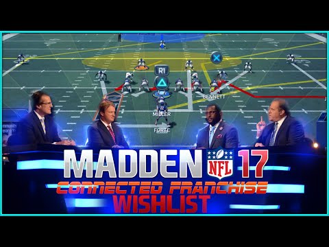 Madden NFL 17 Connected Franchise Wishlist | CFM Improvements, Features & Additions for Madden 17