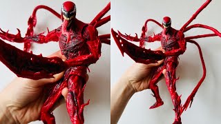 New Marvel Legends Carnage action figure let there be carnage in hand updated image