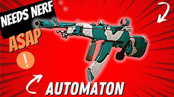 FASTEST TTK AUTOMATON CLASS SETUP (BARREL ATTACHMENT NEEDS A NERF ASAP!)