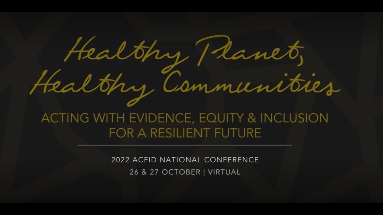 ACFID National Conference 2022