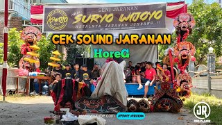 Cek SOUND Mantap ~ Jaranan NEW SURYO WIJOYO X Jordan Audio Super Gleger { Jombang }