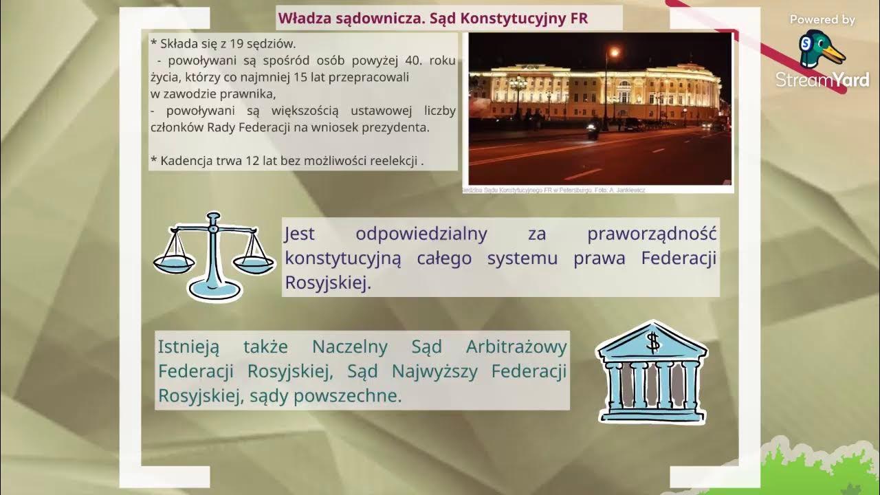 Sprawdzian System Polityczny Panstwa Polskiego WOS. System polityczny i struktura terytorialna Rosji - YouTube