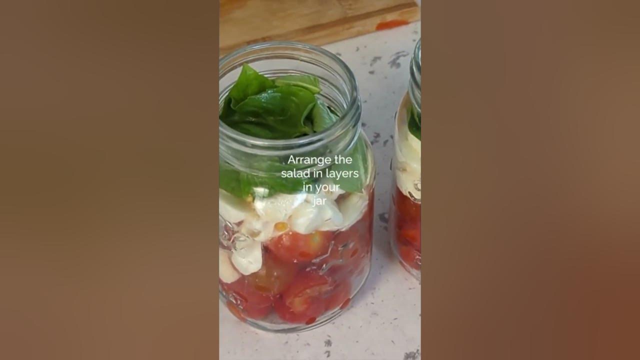 Mason Jar Salad (Meal Prep Recipe) - Food Dolls