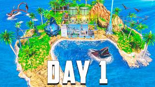 How 4 Youtubers Claimed Herbi Island Day 1 Against 1000 Players - ARK: Survival Evolved
