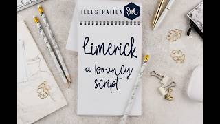 Limerick Font: Handwritten Script with Ink-on-Paper Charm for Planners