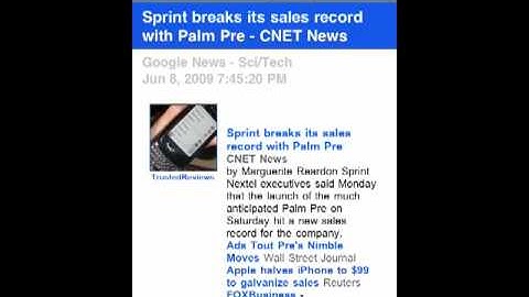 Read free RSS feeds on your iPhone with NetNewsWire