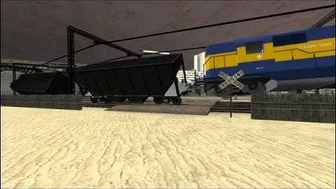 Gmod Train Crashes Episode 1